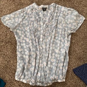 Torrid Floral Blouse